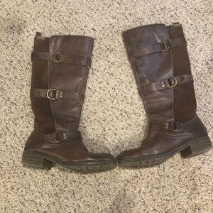 Pikolinos Tall leather riding boots for Women size 37